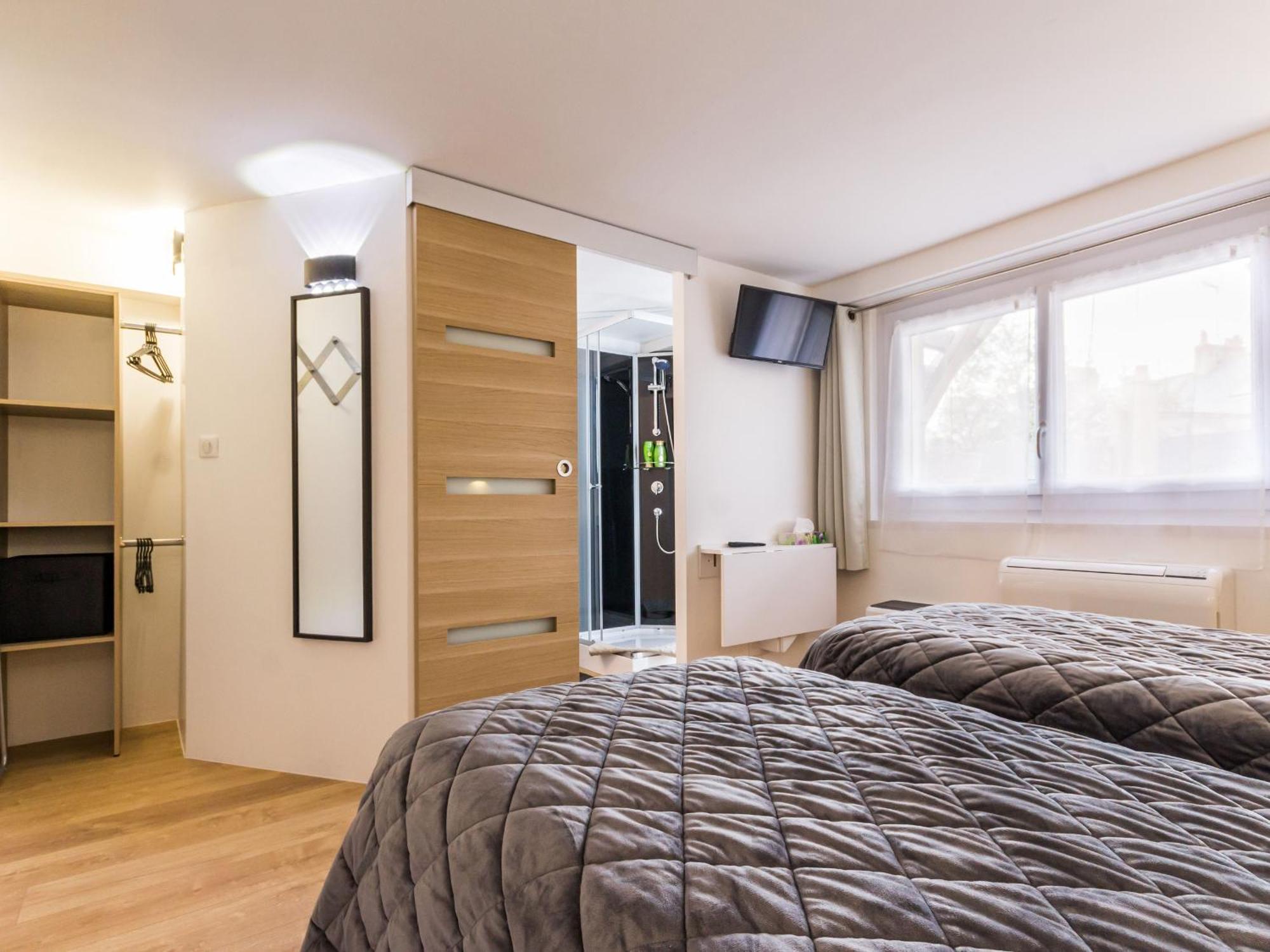 Maison De Ville A St Nazaire, Pres Du Front De Mer, Climatisee, 3 Chambres Avec Sdb Privatives, Wifi - Fr-1-306-1203 圣纳泽尔 外观 照片